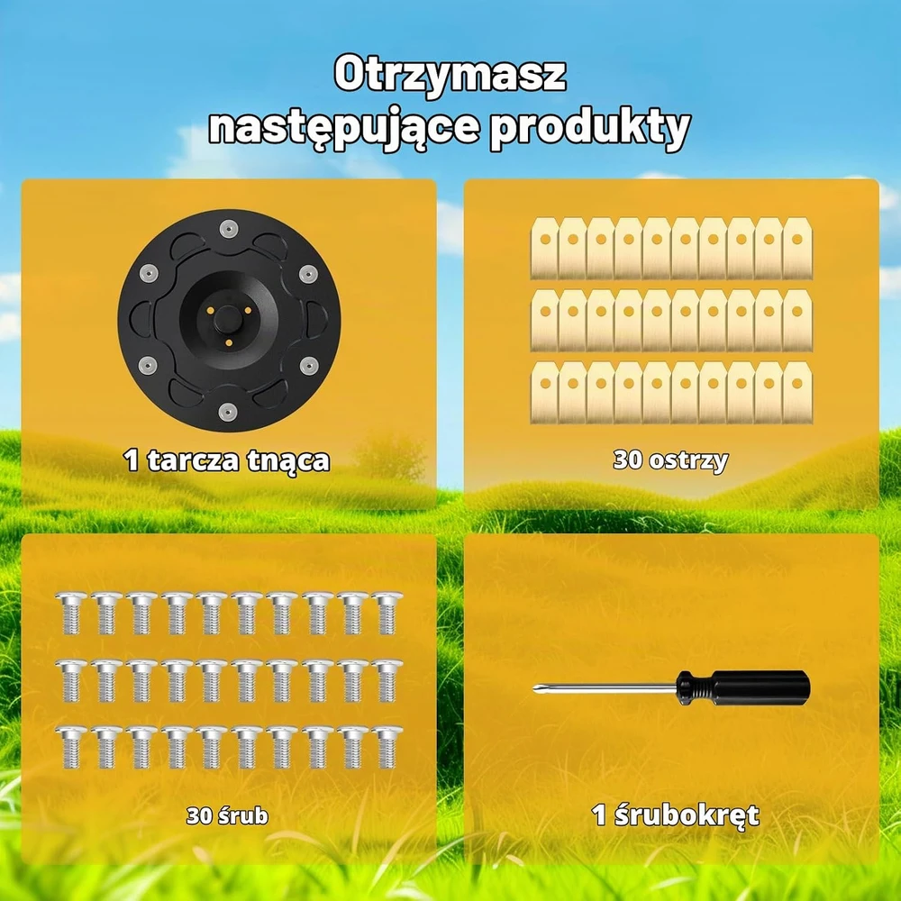 iRobacc peilių diskas su 30 peilių Segway Navimow i105E, i108E, i110E I105e-i110e-mt