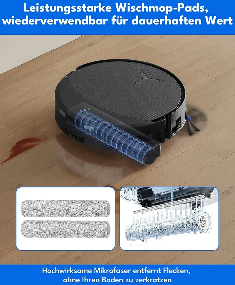 iRobacc priedų rinkinys robotui dulkių siurbliui Ecovacs Deebot X12 OmniCyclone, 20 vnt.