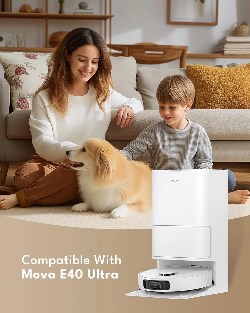 iRobacc roboto dulkių siurblio priedų rinkinys Mova E40 Ultra, 28 vnt., su HEPA filtrais