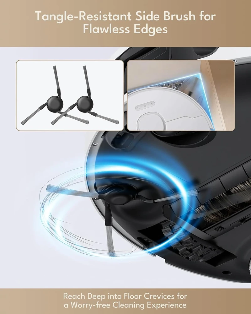 iRobacc roboto dulkių siurblio priedų rinkinys Mova E40 Ultra, 28 vnt., su HEPA filtrais