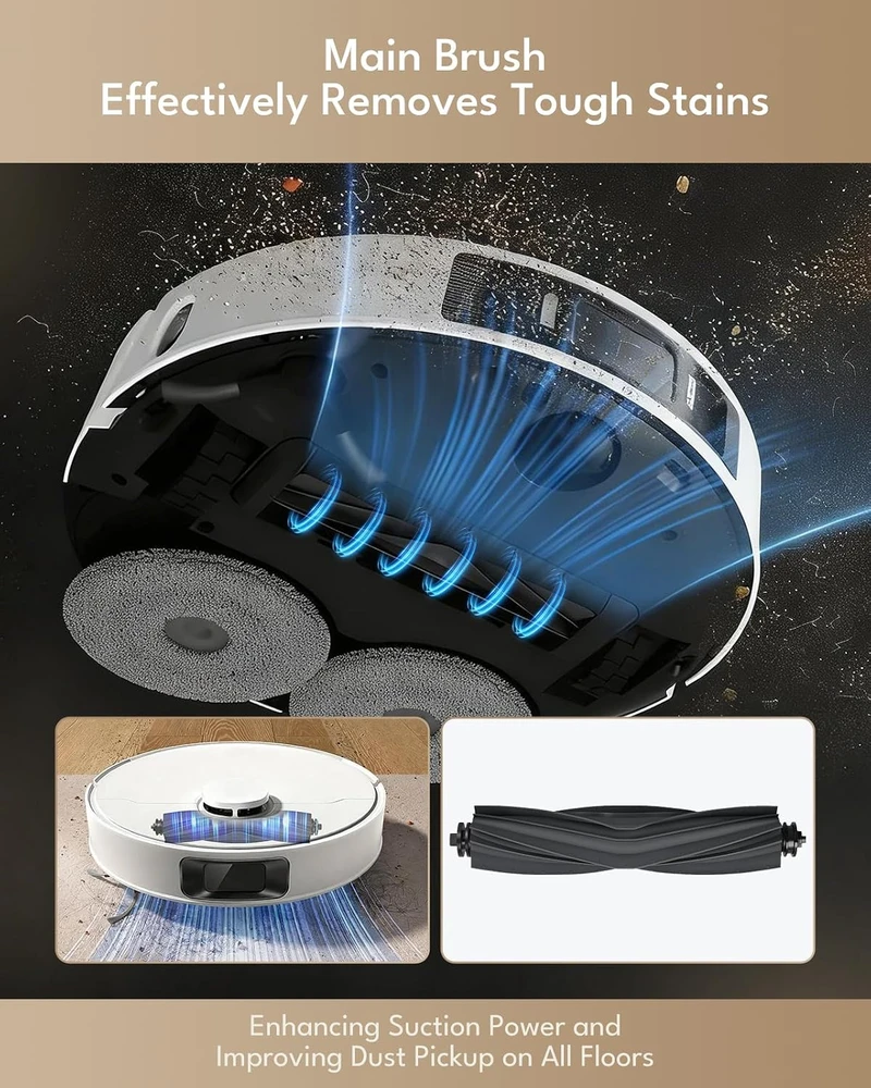 iRobacc roboto dulkių siurblio priedų rinkinys Mova E40 Ultra, 28 vnt., su HEPA filtrais