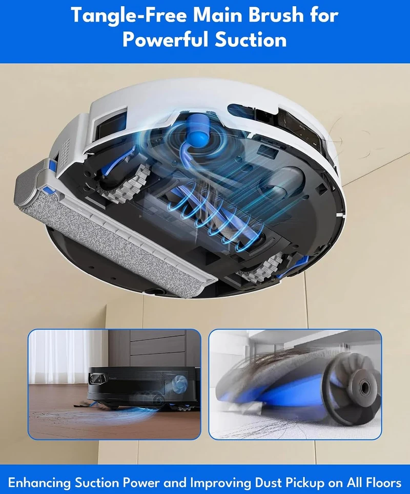 iRobacc roboto dulkių siurblio priežiūros rinkinys Ecovacs Deebot T90 Omni ir X12 Pro Omni, 23 dalių