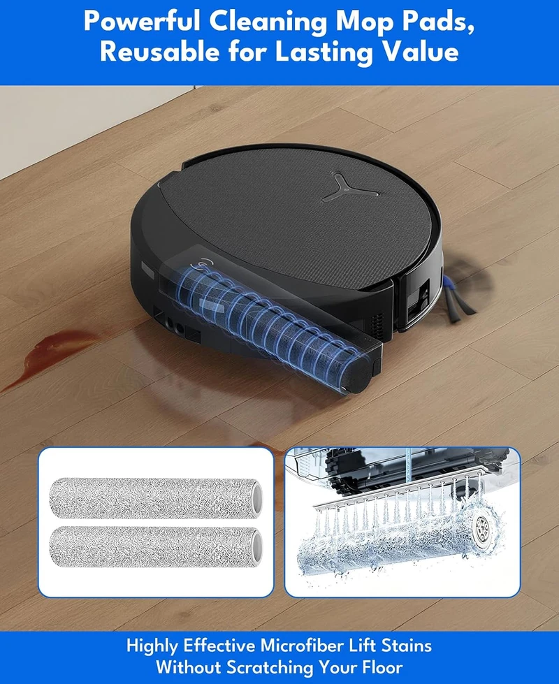 iRobacc roboto dulkių siurblio priežiūros rinkinys Ecovacs Deebot T90 Omni ir X12 Pro Omni, 23 dalių