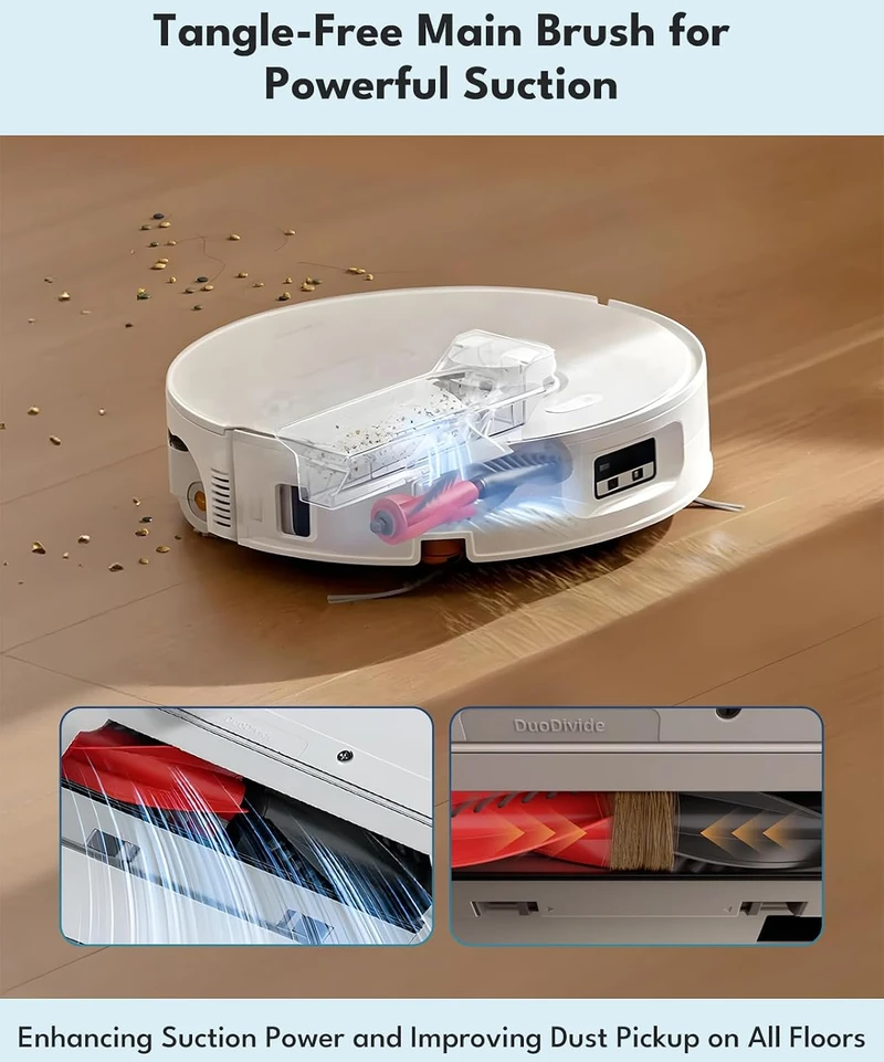 iRobacc roboto dulkių siurblio Qrevo Curv 2 Flow priedų rinkinys, 24 dalių, modelis 1
