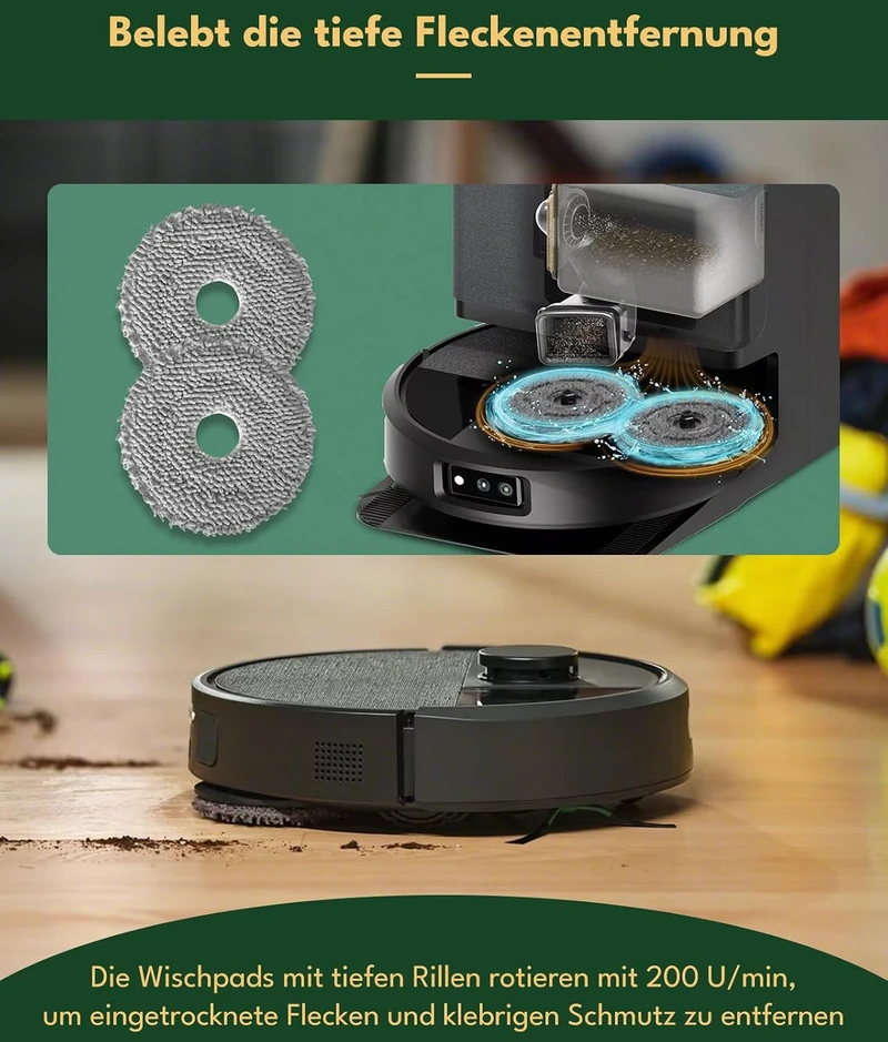 iRobacc robotų dulkių siurblių priedų rinkinys Roomba Plus 405/505 Combo, 24 vnt., IROBOT-405-SET24YLW
