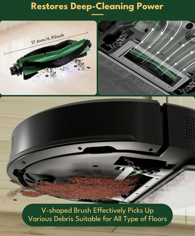 iRobacc robotų dulkių siurblių priedų rinkinys iRobot Roomba 105 Combo ir Combo Essential IRBT-ESS-S18-US