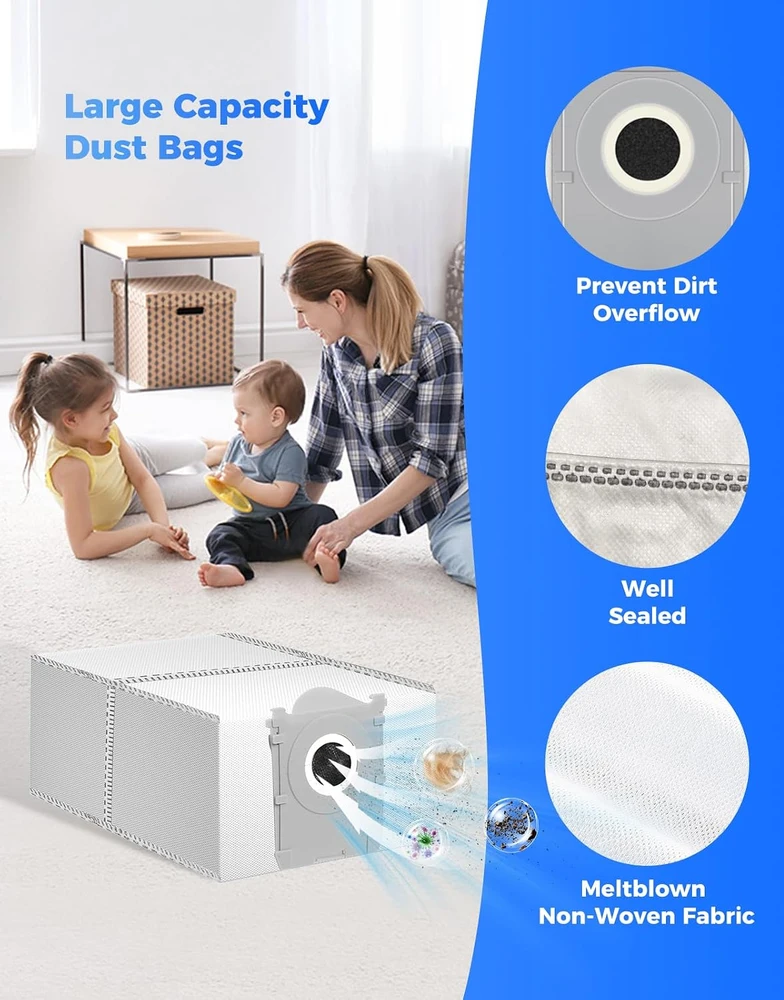 iRobacc robotų dulkių siurblių priedų rinkinys ECOVACS DEEBOT T50 OMNI, 21 dalių KIT21-ECO-T50