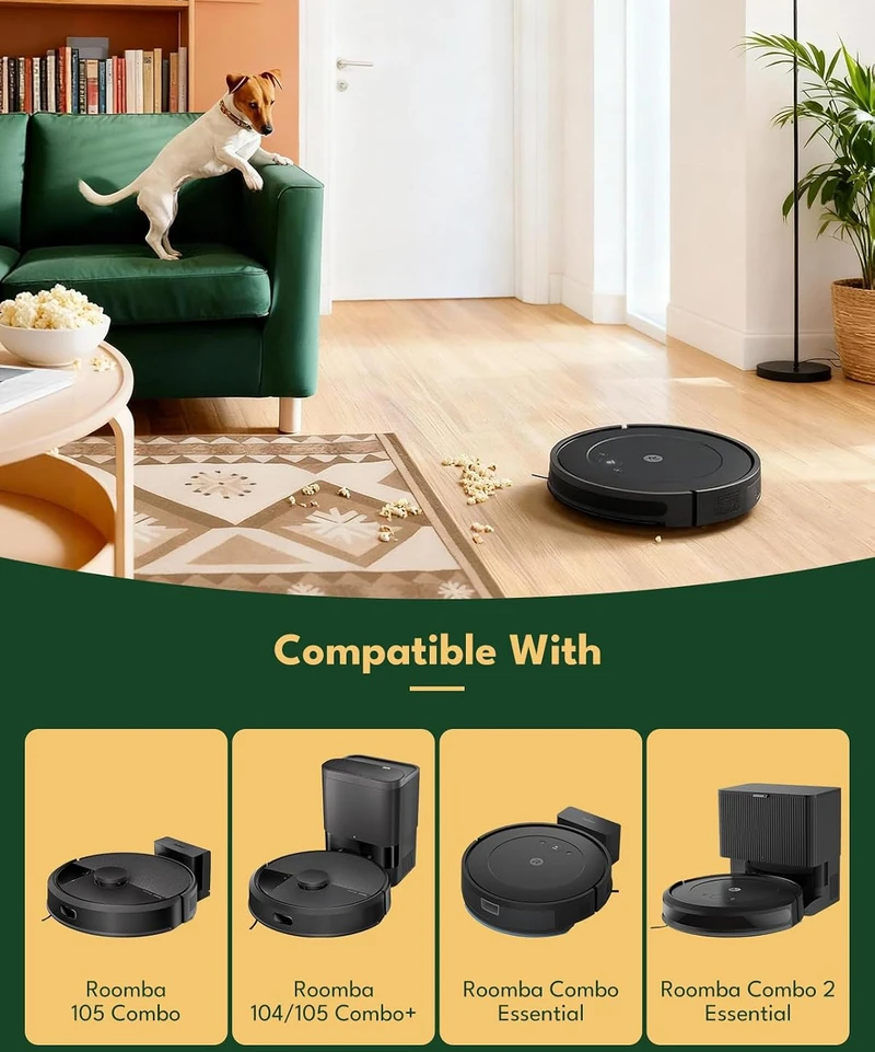iRobacc robotų dulkių siurblių priedų rinkinys iRobot Roomba 105 Combo ir Combo Essential IRBT-ESS-S18-US