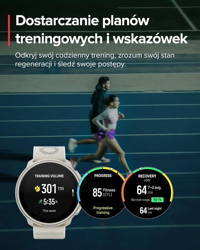 Išmanusis laikrodis Suunto GPS sportinis laikrodis AMOLED 1,32 colio, dviejų dažnių GPS, 4 GB atmintis, vandeniui atsparus, modelis SS051110000
