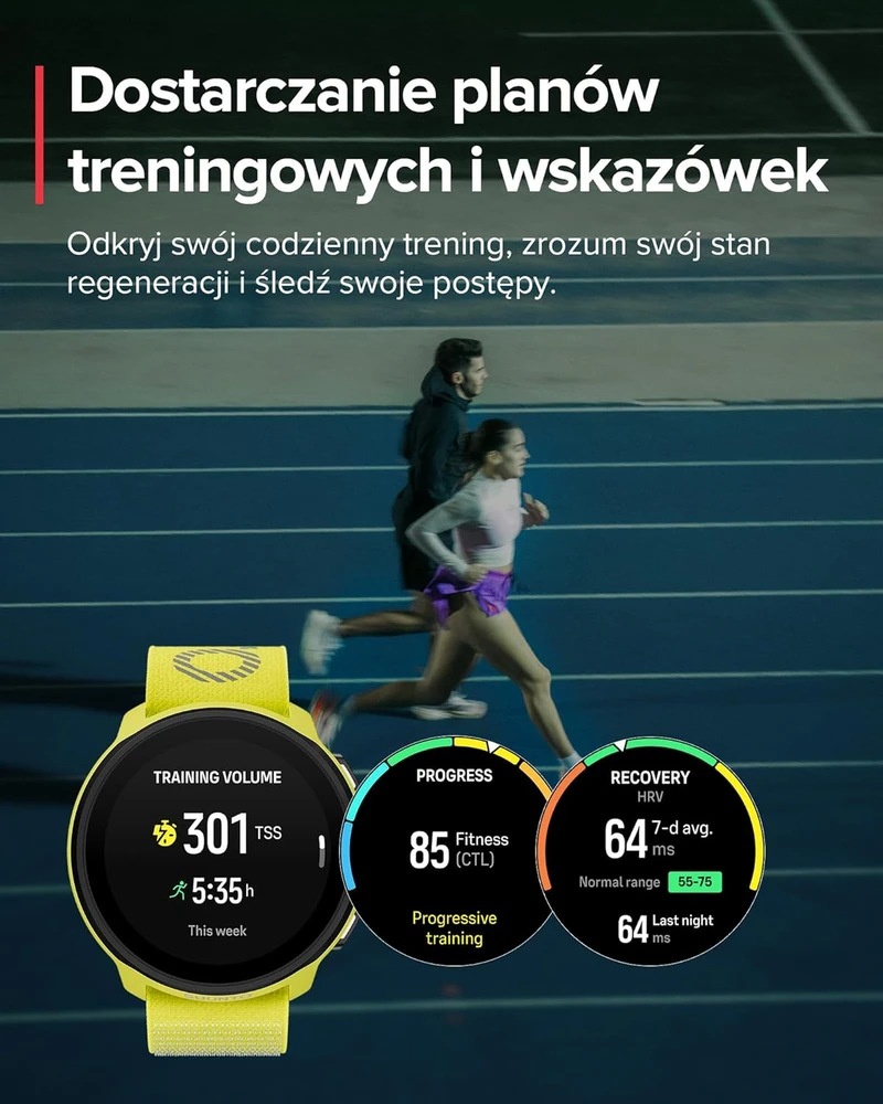 Išmanusis laikrodis Suunto išmanusis bėgimo laikrodis AMOLED ekranas 1,32 colio GPS 4 GB atmintis SS051111000