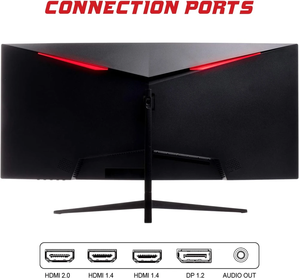 iTek lenktas 30 colių UltraWide VA monitorius 2560 × 1080, 200 Hz ITMC30V201FHD
