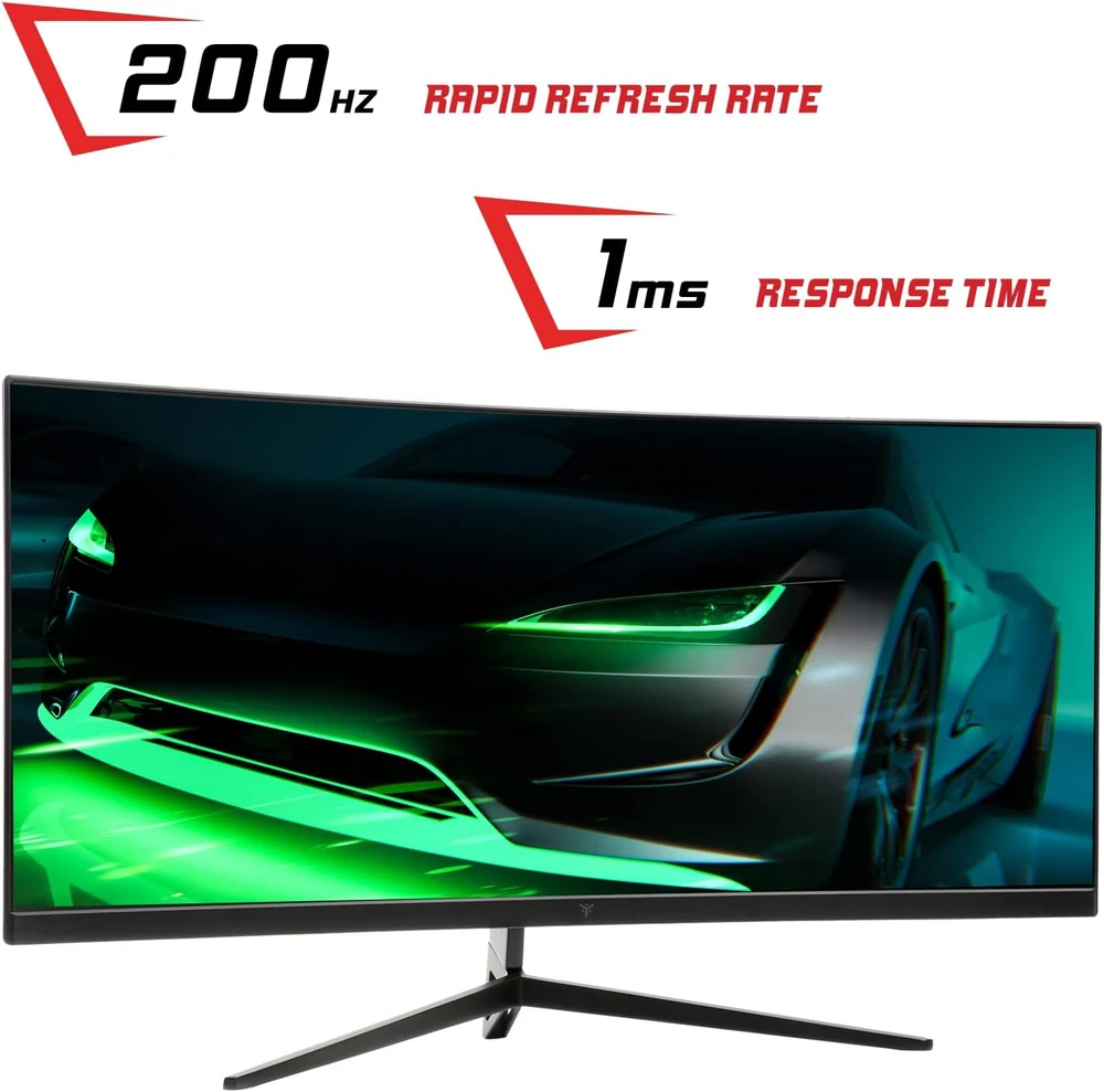 iTek lenktas 30 colių UltraWide VA monitorius 2560 × 1080, 200 Hz ITMC30V201FHD