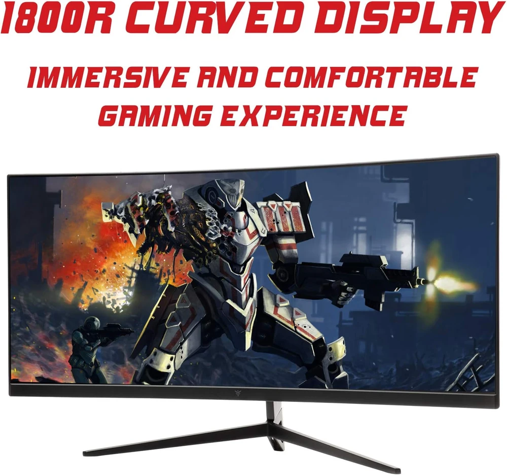 iTek lenktas 30 colių UltraWide VA monitorius 2560 × 1080, 200 Hz ITMC30V201FHD