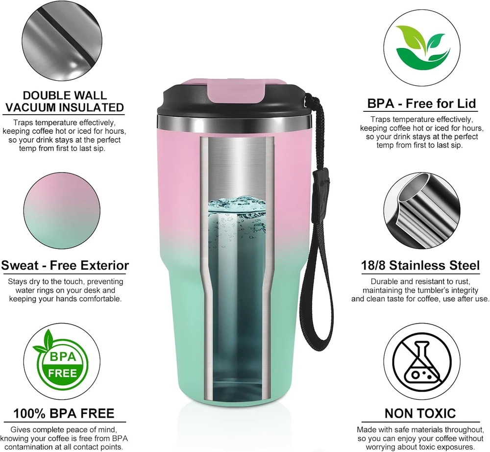 JAPORIA termopuodelis 600 ml iš nerūdijančiojo plieno Z-HH-QCB