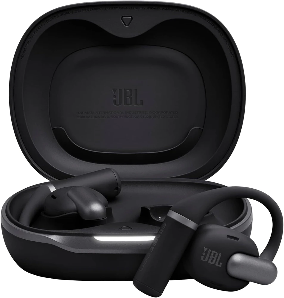 Ausinės JBL Sense Pro TWS Open-Ear-Kopfhrer, Hi-Res, IP54, Juodas