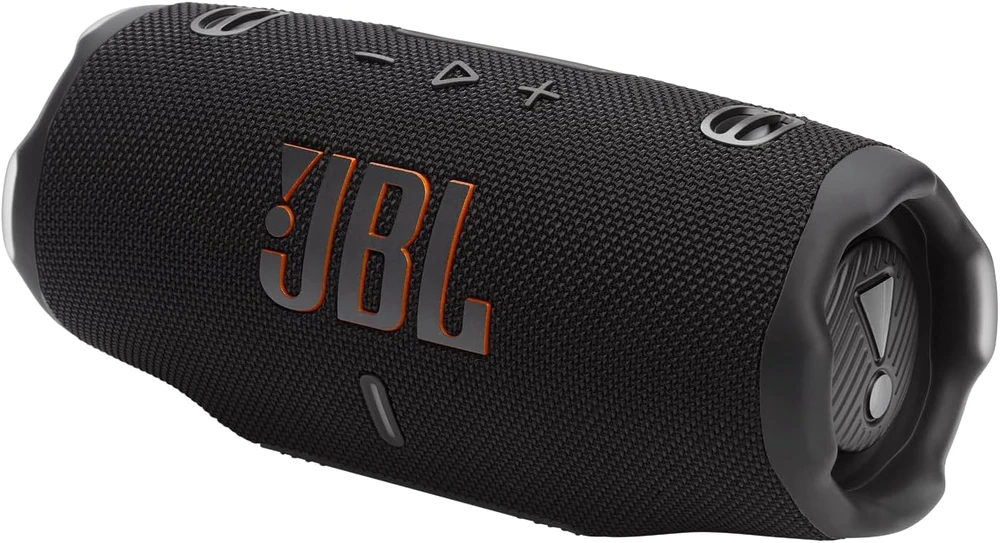 JBL Charge 6 nešiojama kolonėlė, juodos spalvos