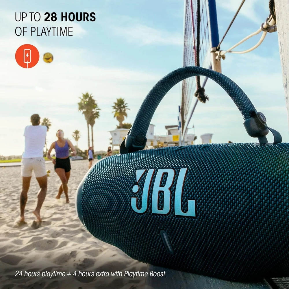 JBL Charge 6 nešiojama kolonėlė, juodos spalvos