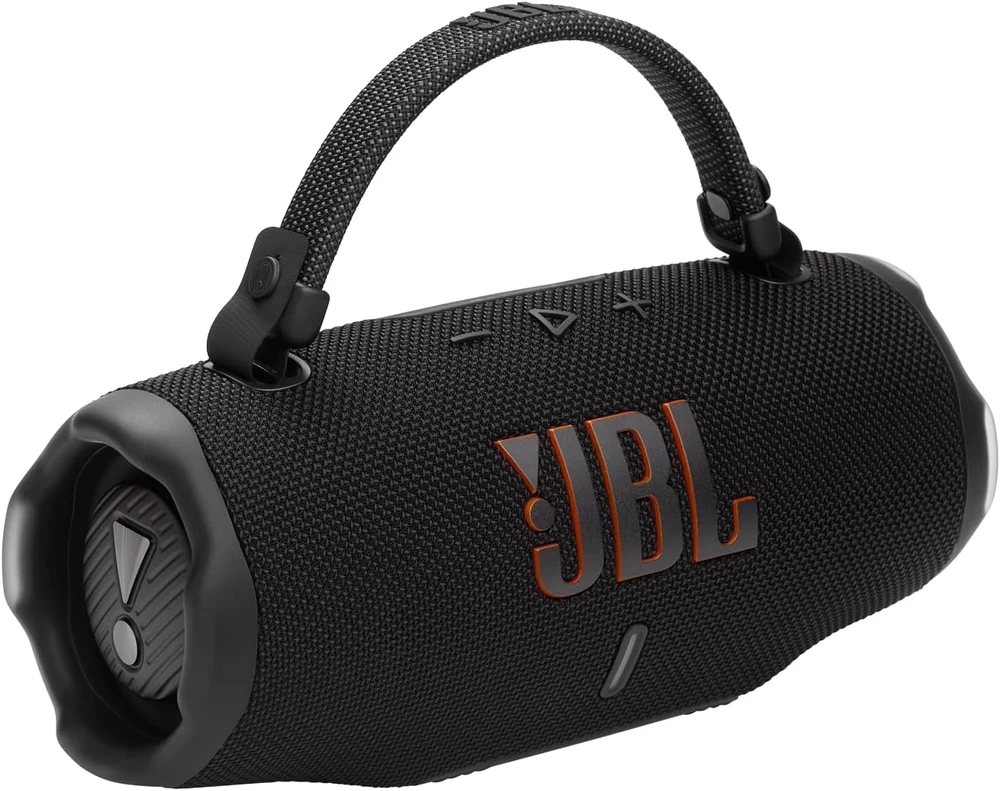 JBL Charge 6 nešiojama kolonėlė, juodos spalvos