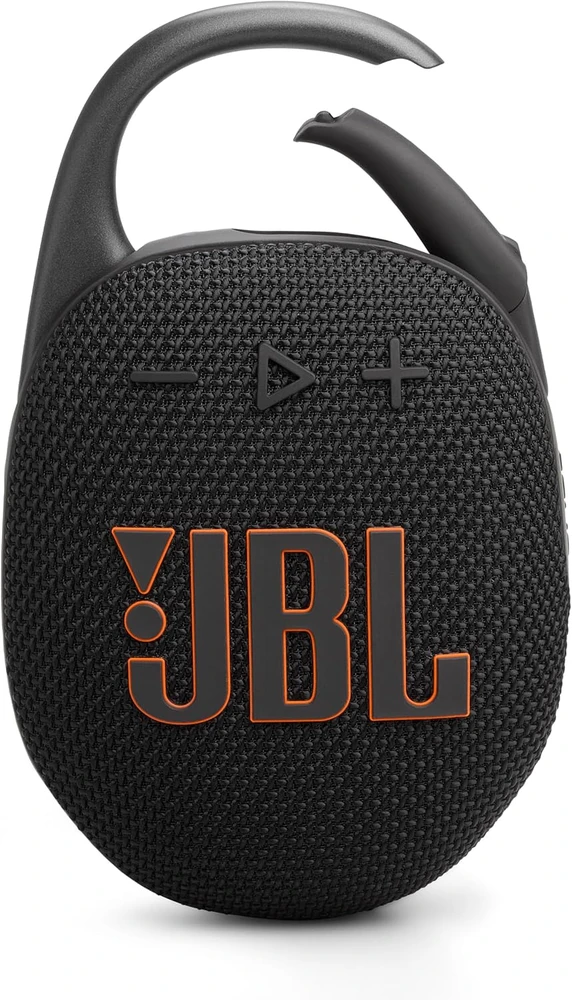 JBL Clip 5 nešiojama kolonėlė, spalva: juoda