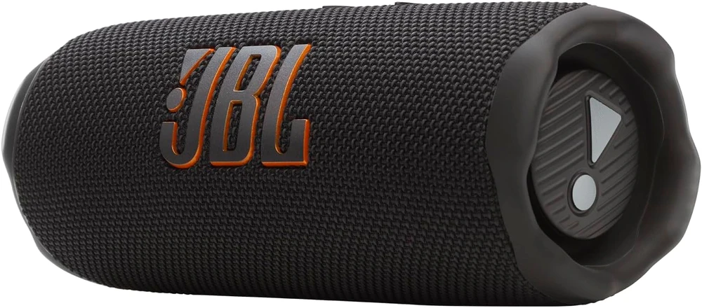 JBL Flip 7 nešiojama kolonėlė, juodos spalvos