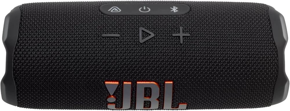 JBL Flip 7 nešiojama kolonėlė, juodos spalvos