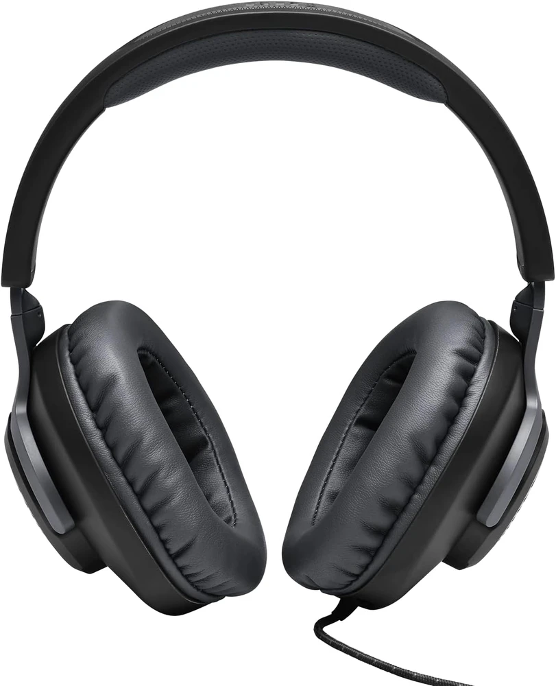 Žaidimų ausinės JBL Quantum 100, Juodos