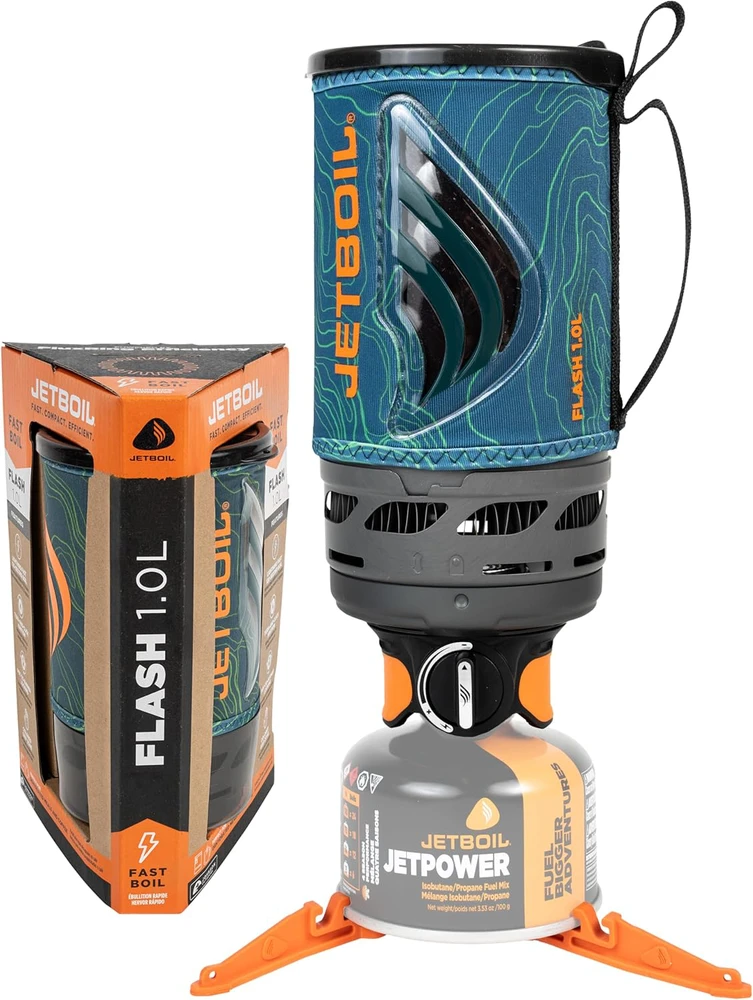 Carruzzo Jetboil greito virimo stovyklavimo viryklė Flash 1 l, automatinis uždegimas, FluxRing, FLOT3