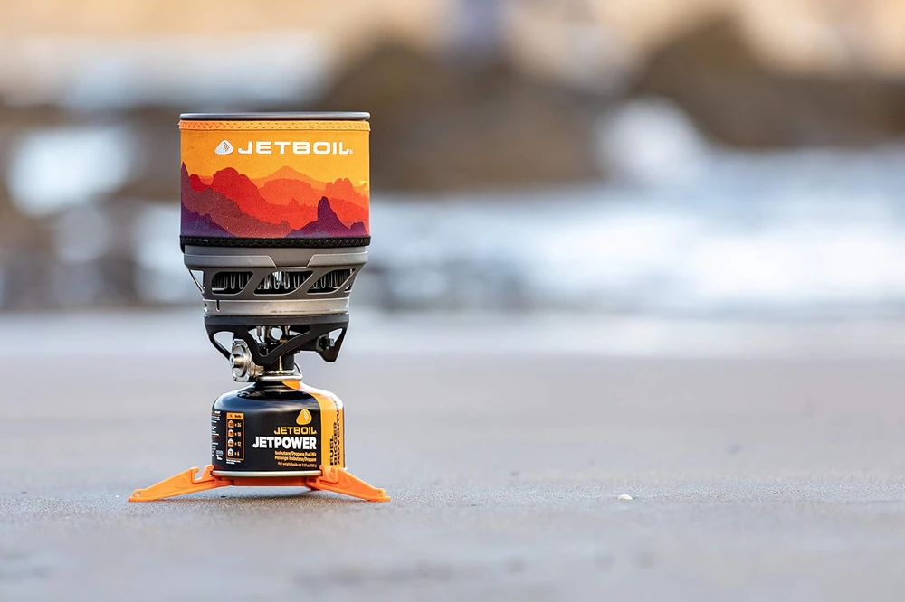 jetboil 550 kubinių pėdų „MiniMo“ nešiojama kepsninė „Sunset“