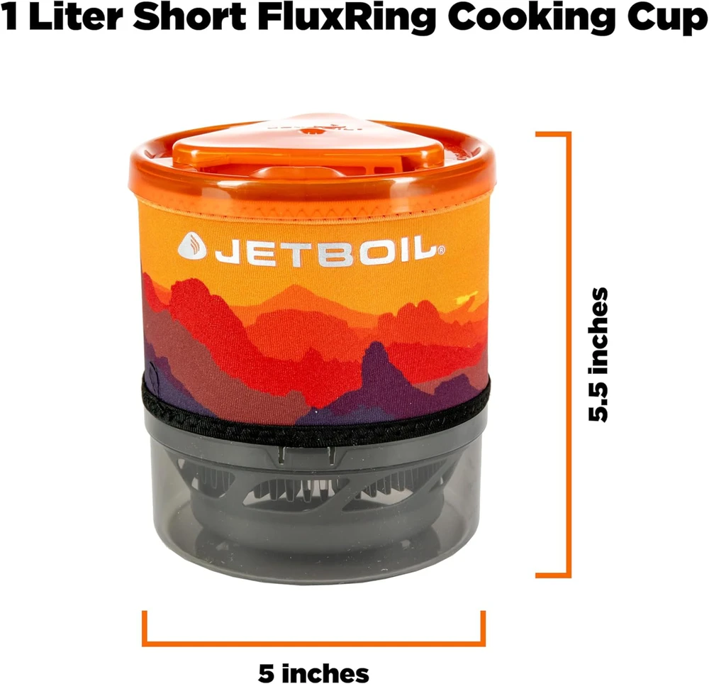 jetboil 550 kubinių pėdų „MiniMo“ nešiojama kepsninė „Sunset“