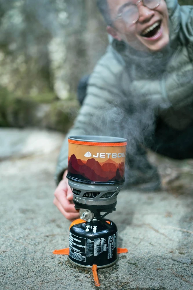 jetboil 550 kubinių pėdų „MiniMo“ nešiojama kepsninė „Sunset“