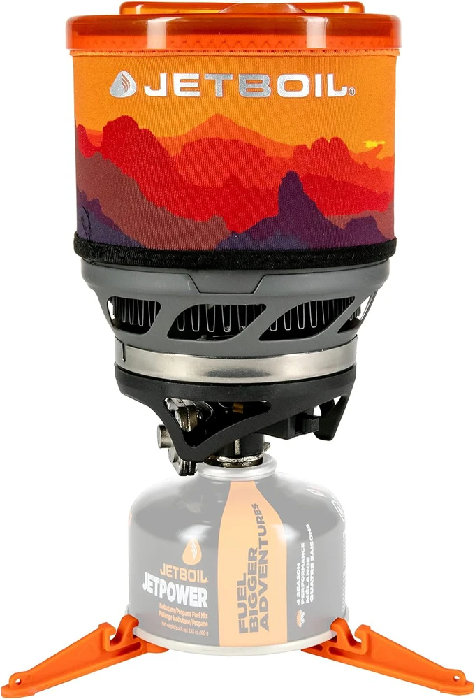 jetboil 550 kubinių pėdų „MiniMo“ nešiojama kepsninė „Sunset“