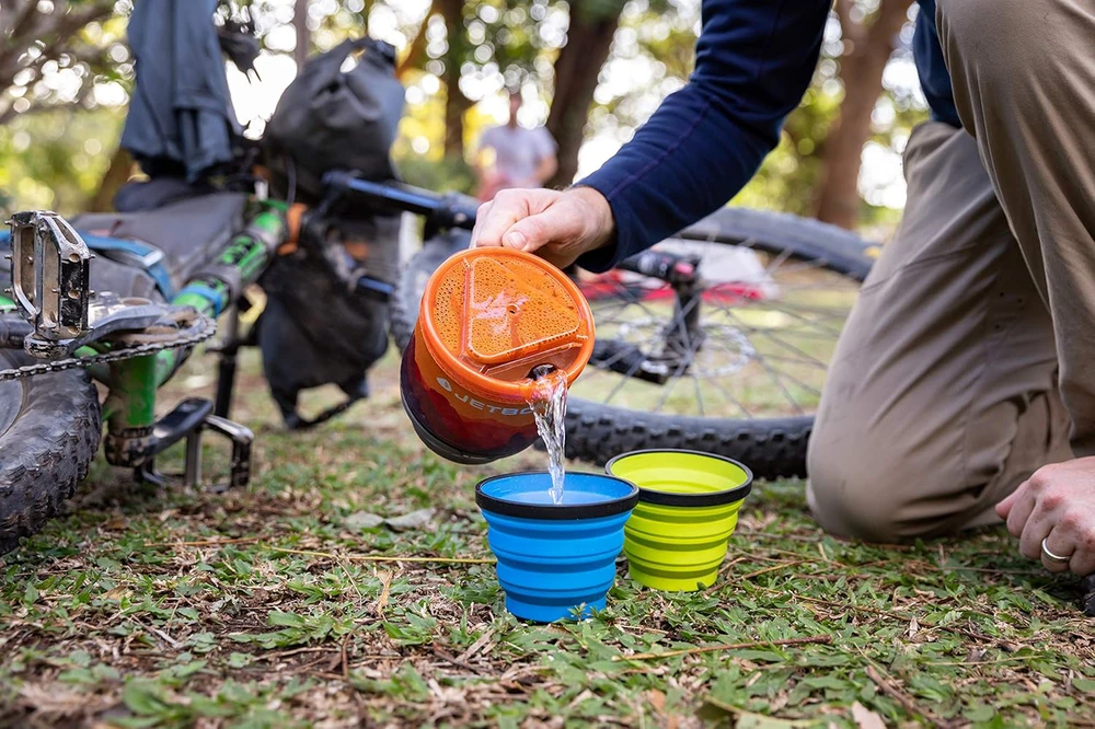 jetboil 550 kubinių pėdų „MiniMo“ nešiojama kepsninė „Sunset“