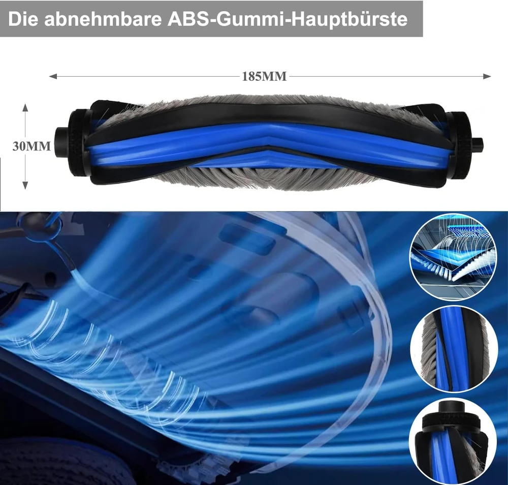 JKOISL priedų rinkinys Ecovacs Deebot T50 Omni, T50 Pro Omni ir T50 Max Pro robotams DE009