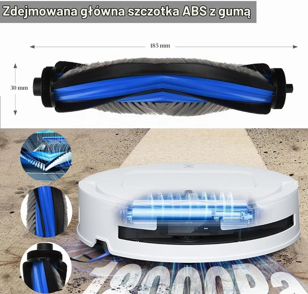 JKOISL priedų rinkinys robotui dulkių siurbliui Ecovacs Deebot T80 Omni DET80