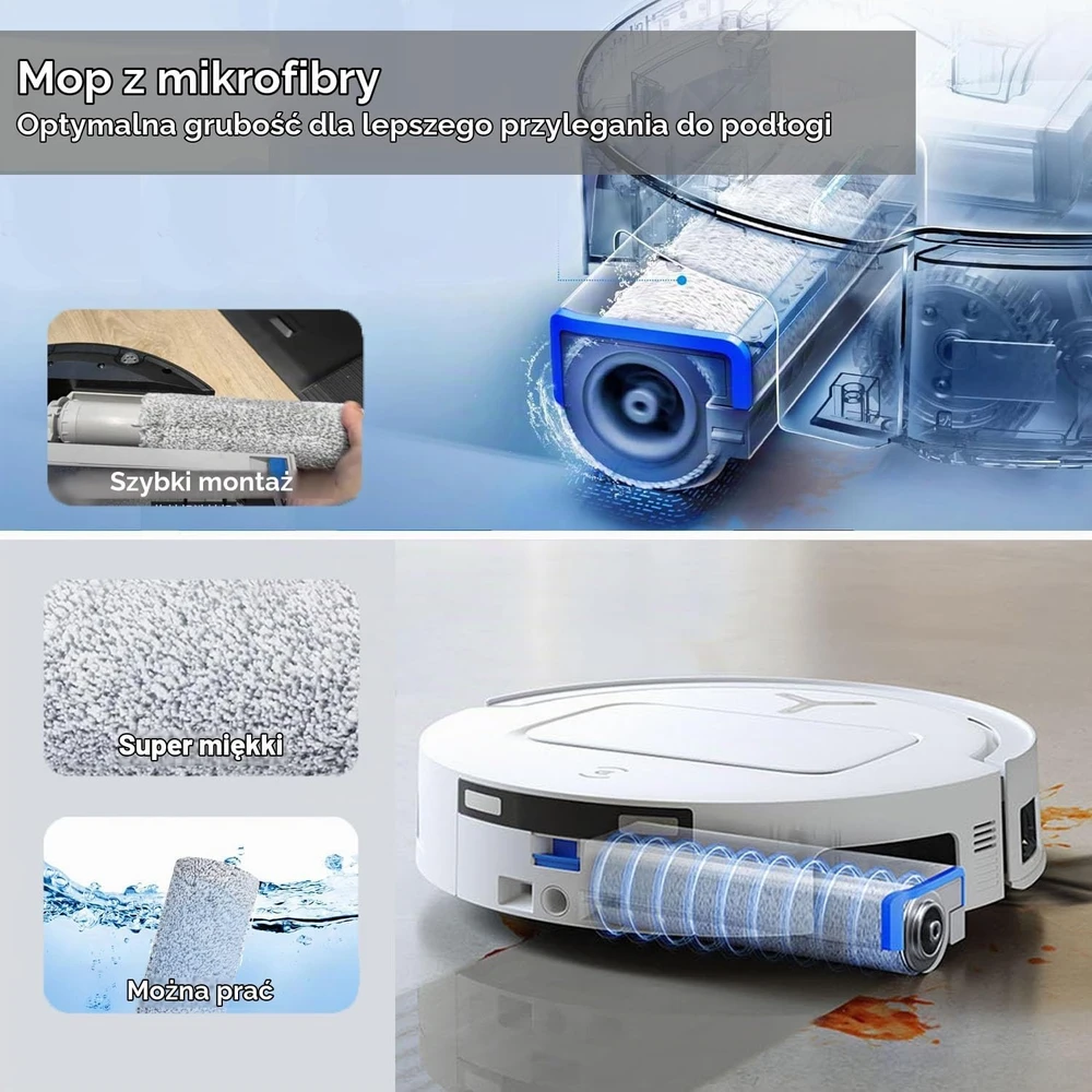 JKOISL priedų rinkinys robotui dulkių siurbliui Ecovacs Deebot T80 Omni DET80