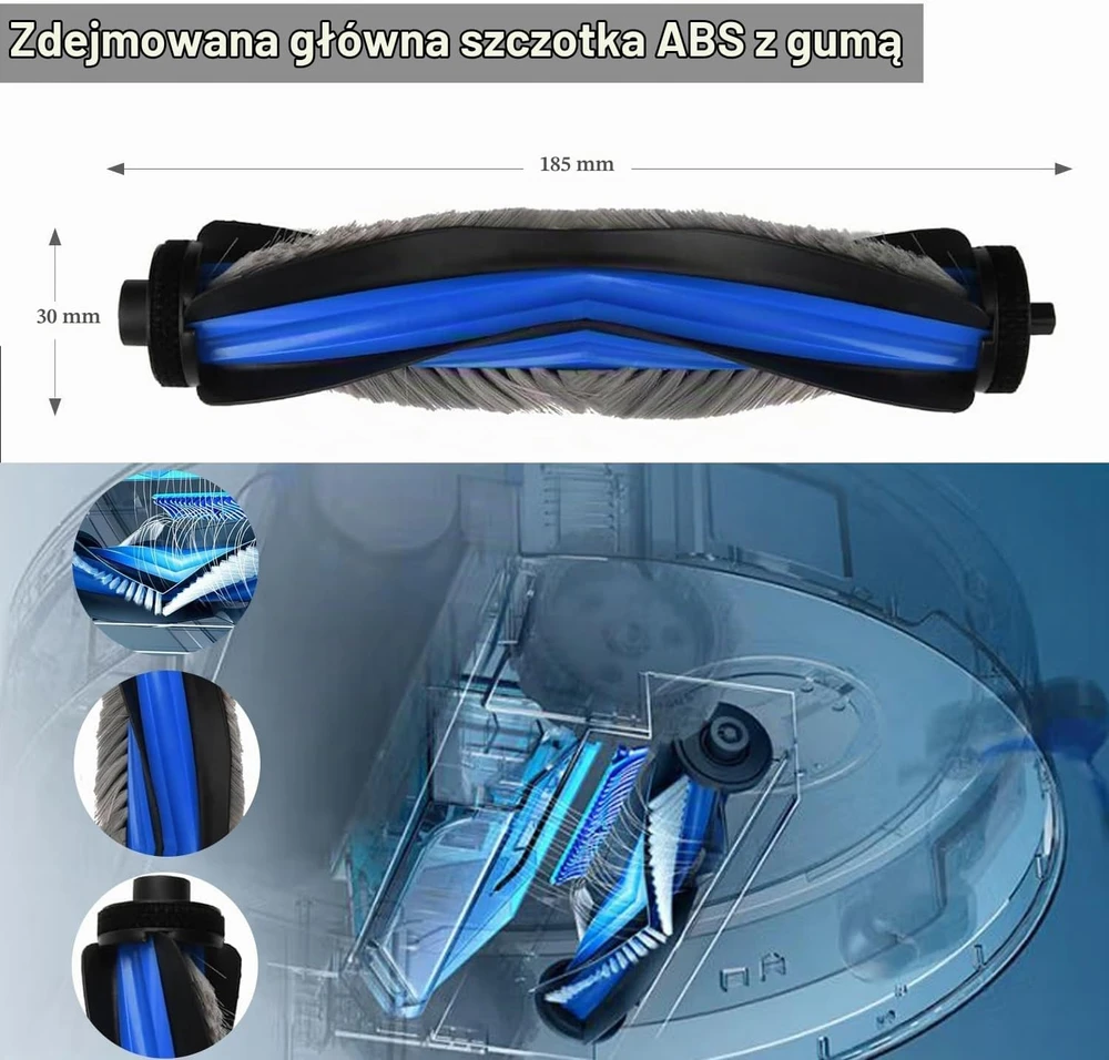 JKOISL roboto dulkių siurblio priedų rinkinys ECOVACS DEEBOT X8 PRO Omni/X8 Omni DE007
