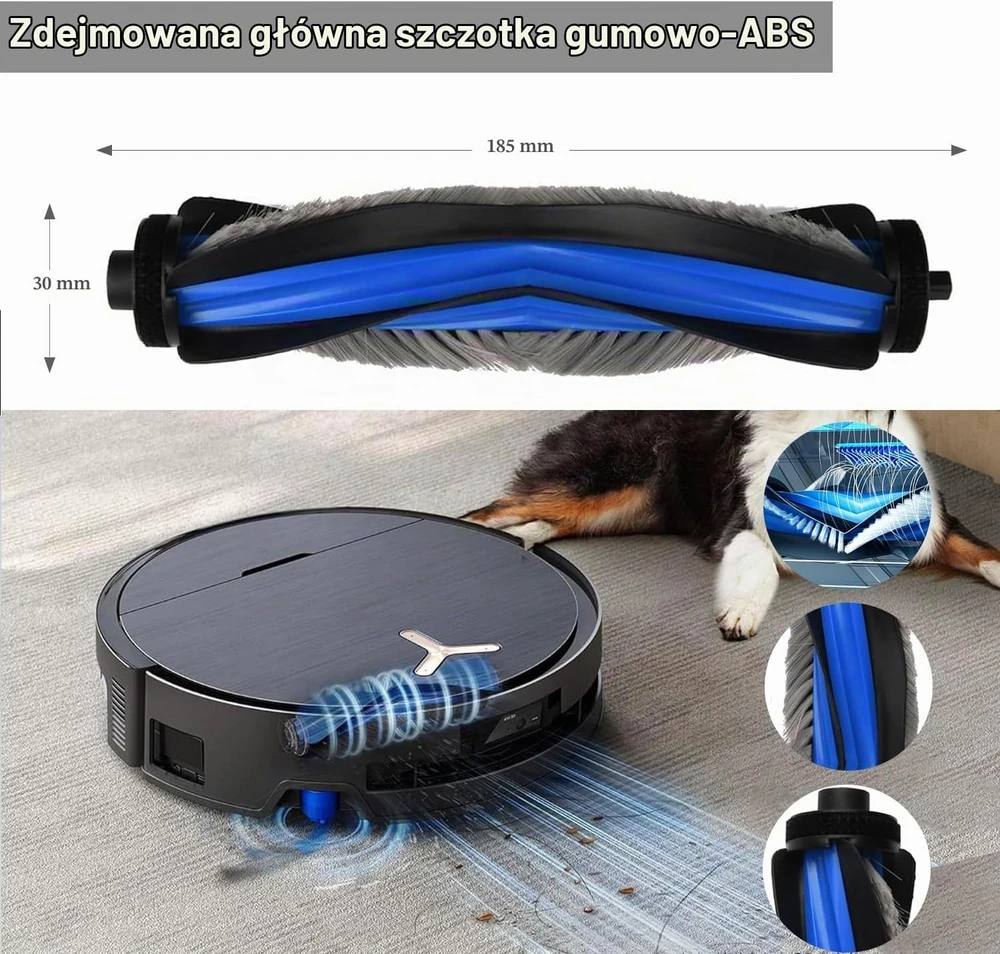 JKOISL roboto dulkių siurblio priedų rinkinys ECOVACS DEEBOT X9/X11 PRO Omni DEX9