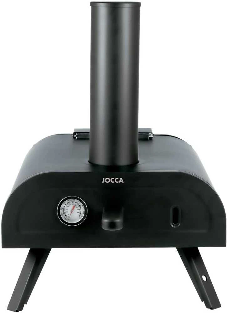 Jocca nerūdijančio plieno picos kepimo orkaitė su integruotu termometru, 1500 W, modelis 2373