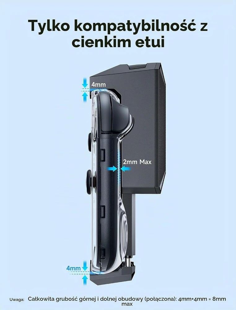 JSAUX Nintendo Switch 2 aušinimo ventiliatorius su USB-C jungtimi, 18 W, GP0201A