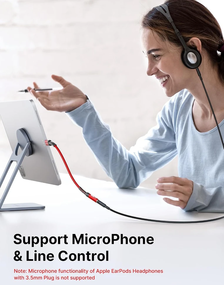 JSAUX USB-C–3,5 mm garso adapteris su DAC, 16 bitų / 48 kHz, CM0011