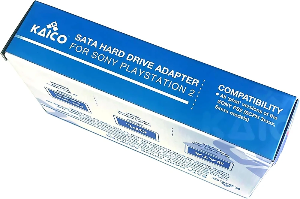 Kaico SATA kietojo disko adapteris PlayStation 2 Phat konsolei iki 2 TB 15975a3a-1602-4f70-89b7-f175db15f893