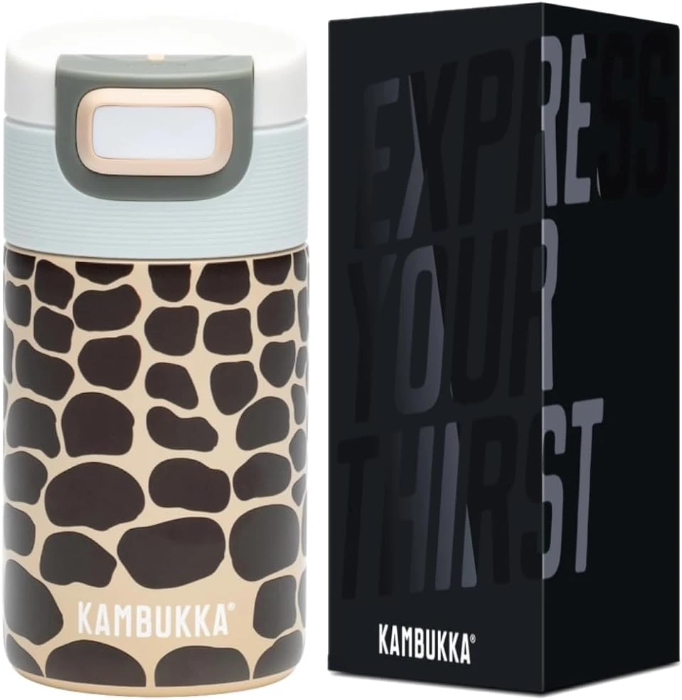 Kambukka termopuodelis automobiliui 300 ml, sandarus, su lengvai valomu dangteliu, Etna