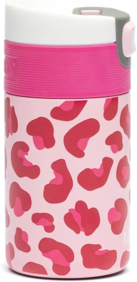 Kambukka termopuodelis Etna Rožinė Panther 300 ml, sandarus, nerūdijančiojo plieno