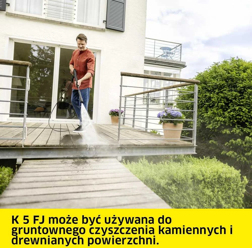 Karcher aukšto slėgio plovimo įrenginys K 5 FJ, 145 bar, 500 l/h, 8 m žarna