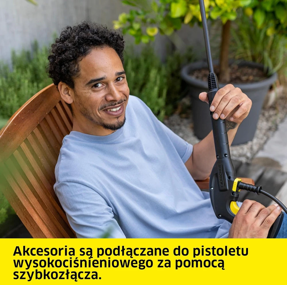 Kärcher aukšto slėgio plovimo įrenginys K 2 Premium FJ, 110 bar, 360 l/h, 4 m žarna, 1.673-537.0