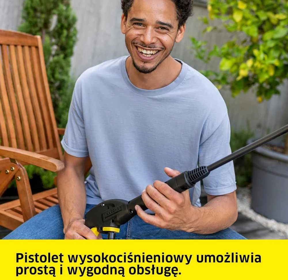 Karcher aukšto slėgio plovimo įrenginys K 3 FJ, 120 bar, 380 l/h, 4 m žarna, 1.676-358.0
