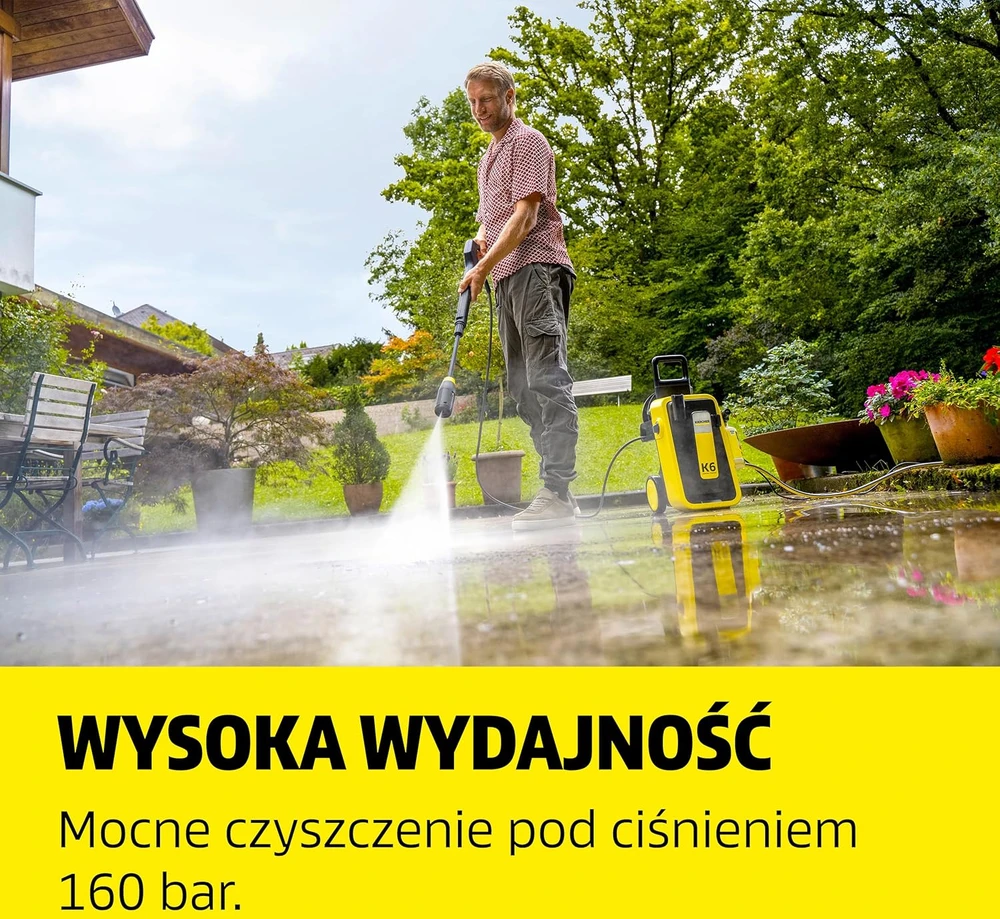 Aukšto slėgio plovykla Kärcher K 6 Comfort Premium Home, 130 bar, 420 l/h