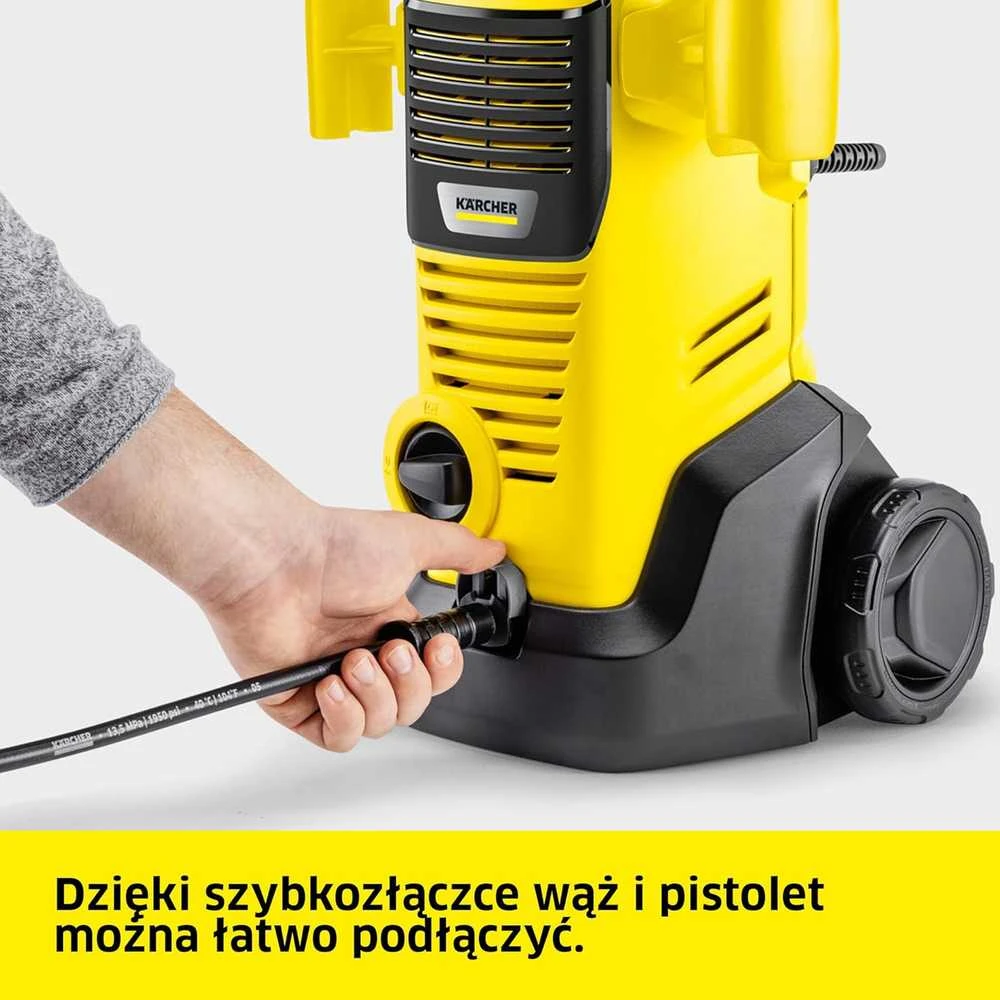 Karcher aukšto slėgio plovimo įrenginys K 3 FJ, 120 bar, 380 l/h, 4 m žarna, 1.676-358.0