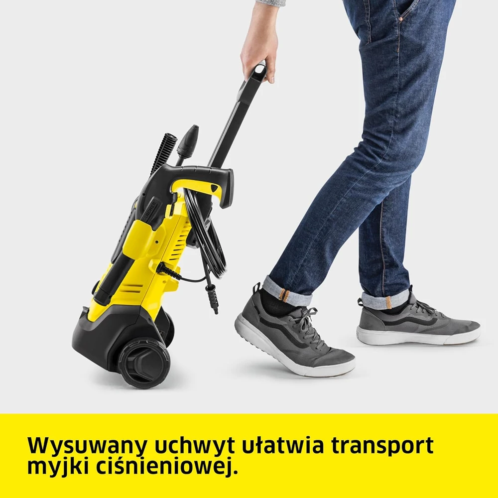 Kärcher aukšto slėgio plovimo įrenginys K 2 Premium FJ, 110 bar, 360 l/h, 4 m žarna, 1.673-537.0