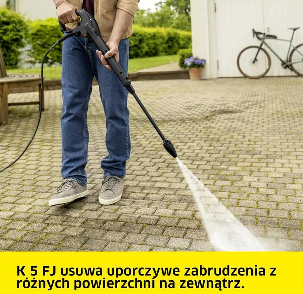 Karcher aukšto slėgio plovimo įrenginys K 5 FJ, 145 bar, 500 l/h, 8 m žarna